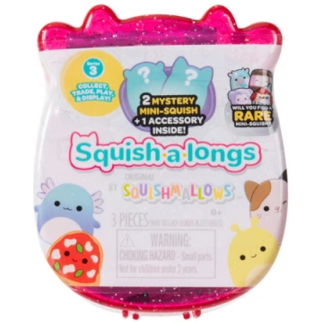 SQUISHMALLOWS SQUISH-A-LONGS figūriņas, 2-paka nec
