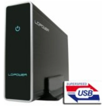 LC-Power External HDD Enclosure 3,5" USB 3.0 Black