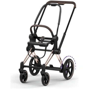 Cybex ePriam Style ratu rāmis Rosegold