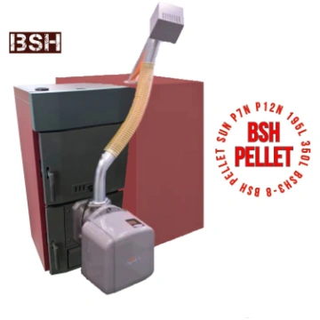 BSH 7 granulu komplekts: Čuguna katls BSH 7 + Gran