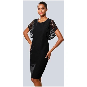 Sieviešu kleita Alba Moda 115-284, melna, 34