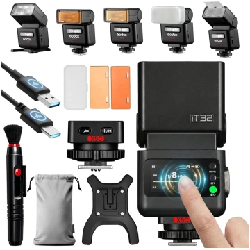 Godox X5 Wireless Flash Hotshoe and Trigger for iT