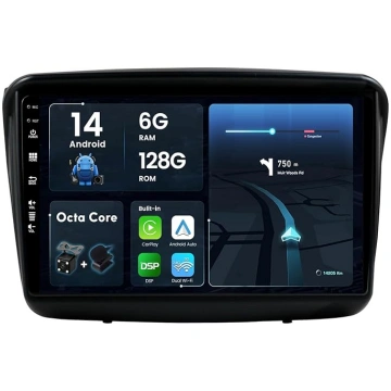 6G+128G - Android 12 IPS auto radio piemērots Mits