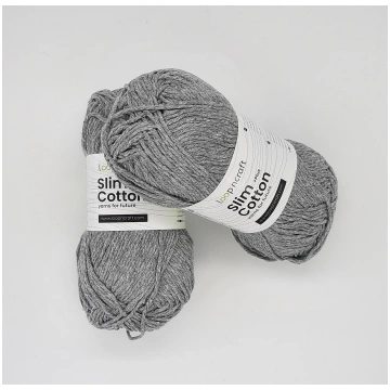 Recycled Cotton Slim Cotton Light Gray 100gr - 1 p