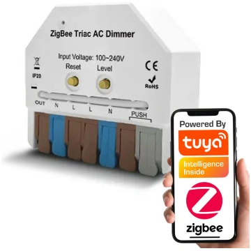 Mini Triac ZigBee HUE TUYA Dimmer