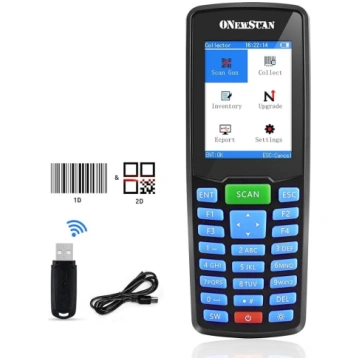 Kabelloser Barcode-Scanner, tragbarer Inventar-Sca