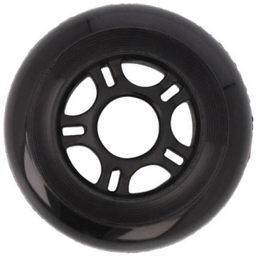 Wheel; black; push-in; Ø: 84mm; Plating: polyureth