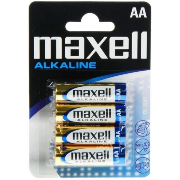 Baterijas AA LR6 4GB Maxell alkaline