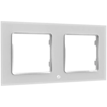 Shelly Wall Frame 2 (sienas slēdzim) - Balts