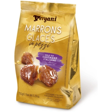 Vergani Marrons Glaces in Pezzi - 150g