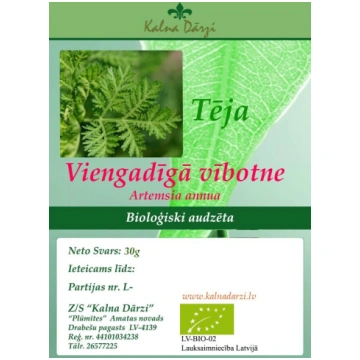 Viengadīgā vībotne eko ARTEMSIA ANNUA (Artemisia a