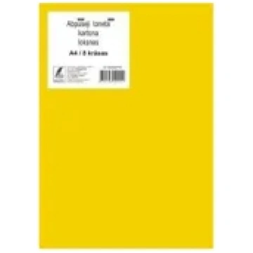 Kartons abpusēji tonēts A4, 7 krāsas 20510_99