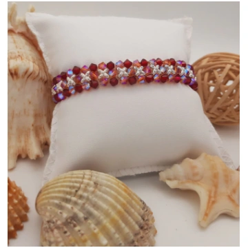 Bracciale "Mardel" di argento 925 con Cristalli Sw