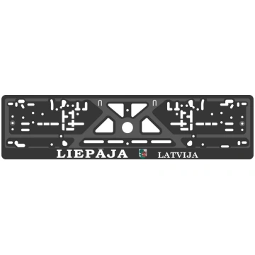 Numura zīmes rāmis turētājs Virbantė Liepaja Latvi