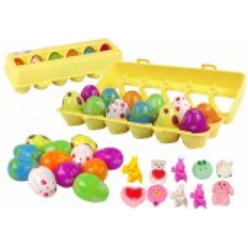LEAN Toys Fidget Toys Easter Eggs Set 12 pcs. Akse