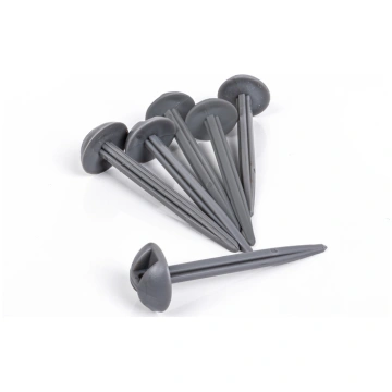 Plastic tarp pegs - 6 pieces