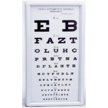 Redzes pārbaudes tabula kombinētā | BFAL 27.67 kom