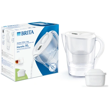 Ūdens filtra krūze, ar filtru Brita Marella XL, 3.