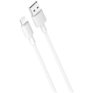 XO NB156 Izturīgs TPE Universālais USB-C uz Lightn