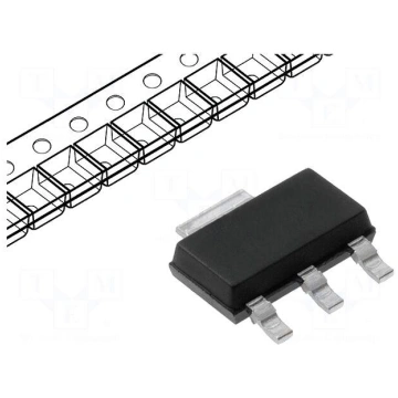 IC: voltage regulator | LDO,fixed | 2.5V | 0.8A | 