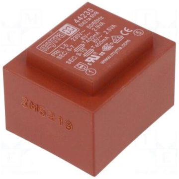 Transformer: encapsulated | 5VA | 230VAC | 6V | 6V