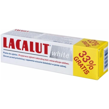 Zobu pasta Lacalut White (75 ml) – Balināšana, Tīr