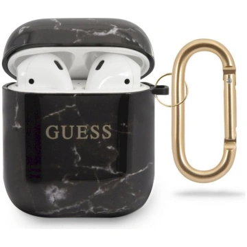 Guess GUACA2TPUMABK Aizsargapvalks priekš AirPods 