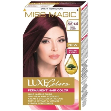 Noturīga matu krāsa Miss Magic Luxe Colors 4.6 Dar