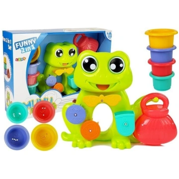 Lean toys Vannas komplekts ūdenskrituma varde + sp