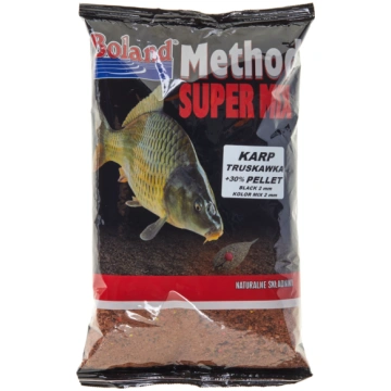 Barība Boland METHOD SUPER MIX Karpa (Zemene) ZA-M
