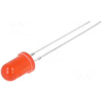 CRLED | red | 5mm | 3000mcd | 30° | Front: convex 