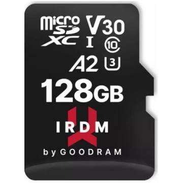 GOODRAM 128GB IRDM MicroSDXC Memory Card + Adapter