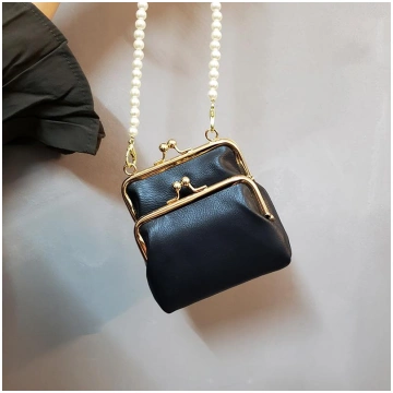 Stylish Simulation Pearl Strap Single-Shoulder Bag