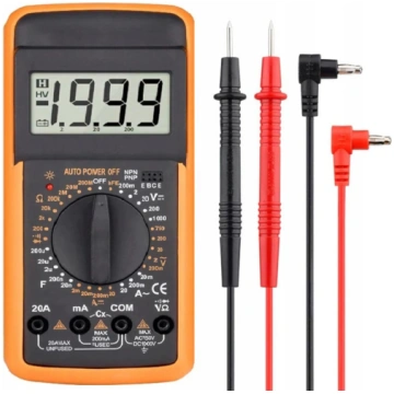 (5904094224371) Digitālais multimetrs Retoo E208 |