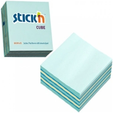 Līmlapiņu kubs StickN 21340 Two colors, 76x76mm, 4