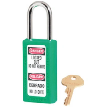 411GRN | Zenex Padlock - Keyed different - Key ret