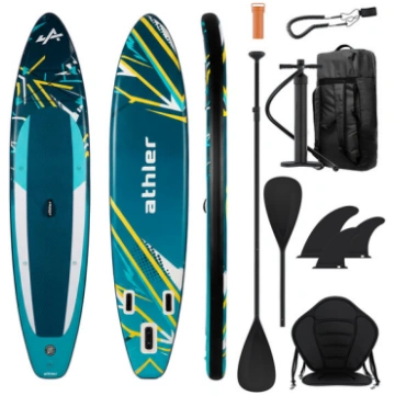 SUP dēlis Athler Zander 350 Green – piepūšamais SU