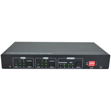 VivoLink 4x2 matrix switcher / audio disembedder V