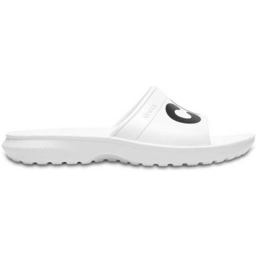 CROCS CLASSIC GRAPHIC SLIDE Sieviešu flip-flops wh