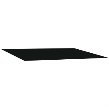 Markīzes rezerves audums melns 350 x 250 cm polies