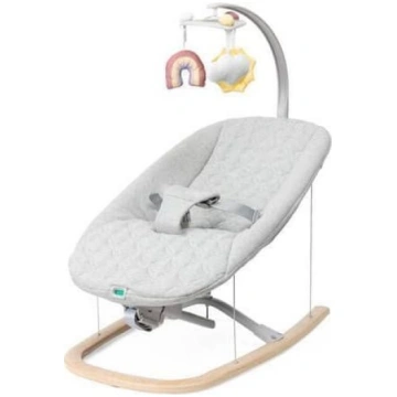 Chicco šūpuļkrēsls 178148 ZEN WAVE WOODEN GREY BED