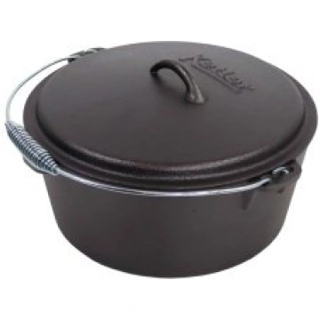 KETLER Čuguna katls ar vāku 8.5 L