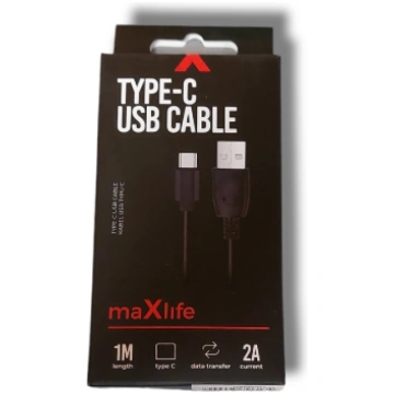 MaxLife USB - Type-C kabelis