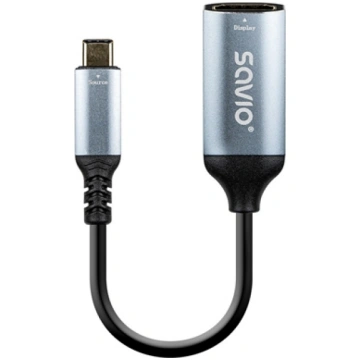 Adapter USB-C (M) - HDMI (F), 4K, 60Hz, aluminium,