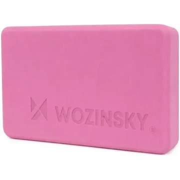 Wozinsky WKDJ-P Jogas un Pilates bloks - Rozā