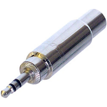 REAN NYS227 3-pole 3.5mm Plug to 6.3mm Jack adapte