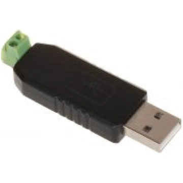 Pārveidotājs RS-485-USB, 60x18x12 mm, 2x0.5 mm2 MA