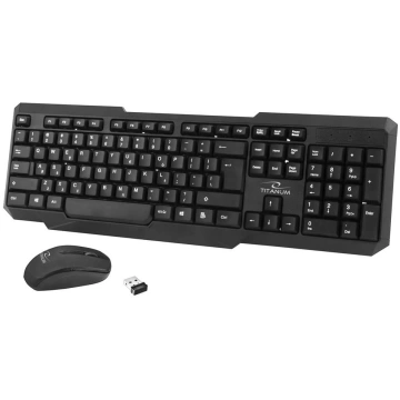 TITANUM TK108 MEMPHIS - Wireless Keyboard and Wire