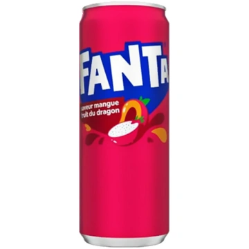 FANTA Mango un Dragon Fruit, bundžā 330ml