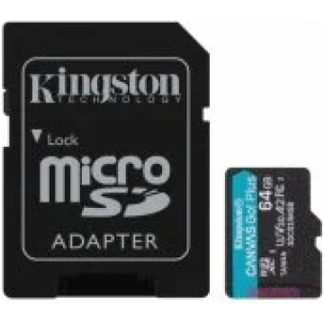Kingston 64GB Canvas Go! Plus microSDXC UHS-I atmi